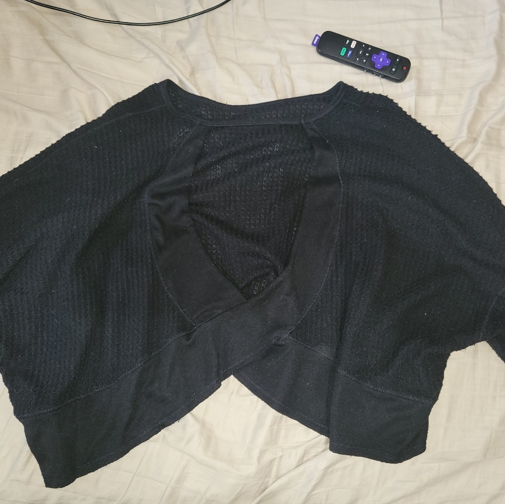 Free People We the free Open back sweater